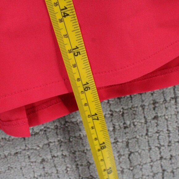 Ralph Lauren RLX Skort Womens Large L Pink GOLF Stretch Back Pleated 17" in NWT - Picture 7 of 10
